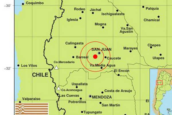 Un sismo en San Juan se sintioacute con fuerza en Santiago y Buenos Aires