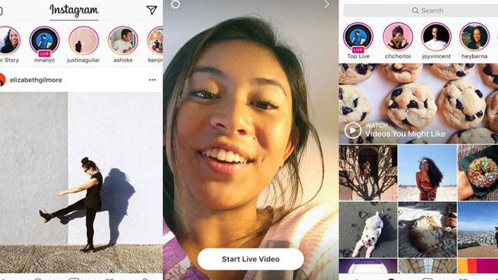 En Instagram ya es posible subir videos en vivo