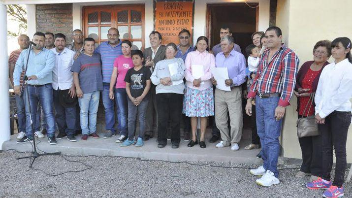 Maacutes familias de Ojo de Agua se vieron beneficiadas con las viviendas sociales