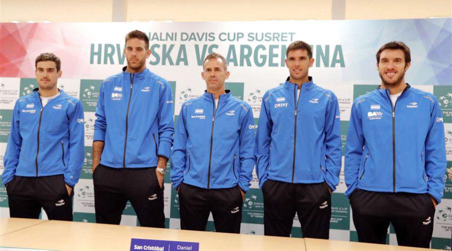 Final Copa Davis 2016- Delbonis-Cilic y Del Potro-Karlovic abren la serie
