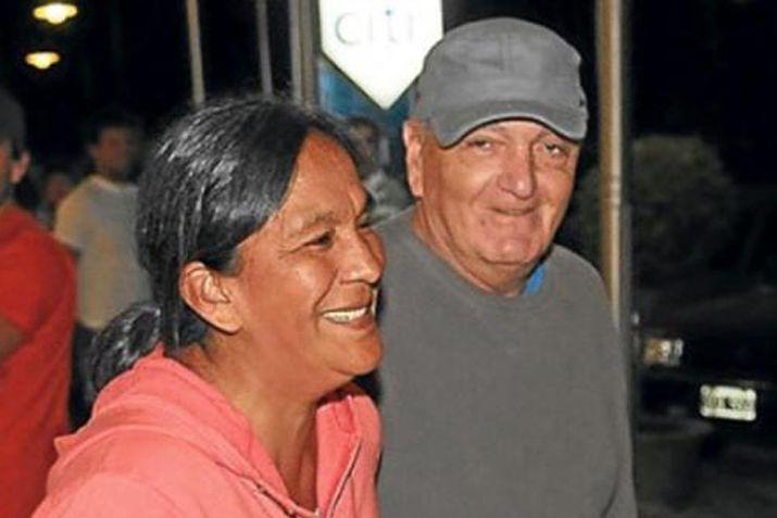 Milagro Sala y su marido Ral Noro