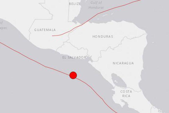 Imagen de la zona afectada
