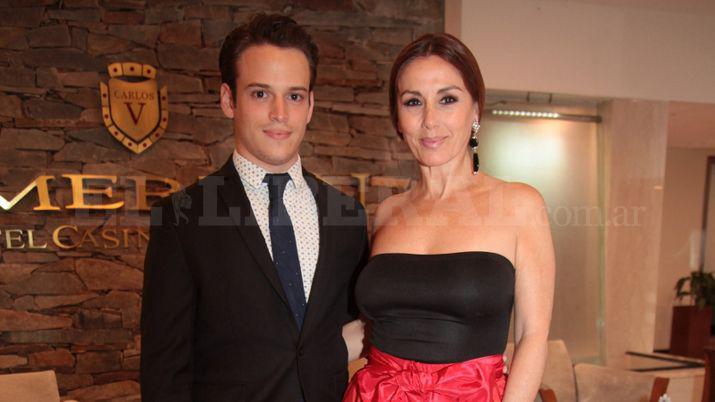 Viviana Saccone y Santiago Garciacutea Rosa celebran dos antildeos de novios