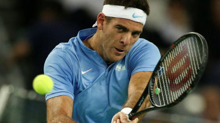 Del Potro le ganoacute a Ivo Karlovic e igualoacute la serie
