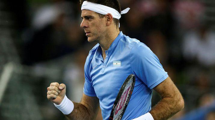 Del Potro le ganoacute a Ivo Karlovic e igualoacute la serie