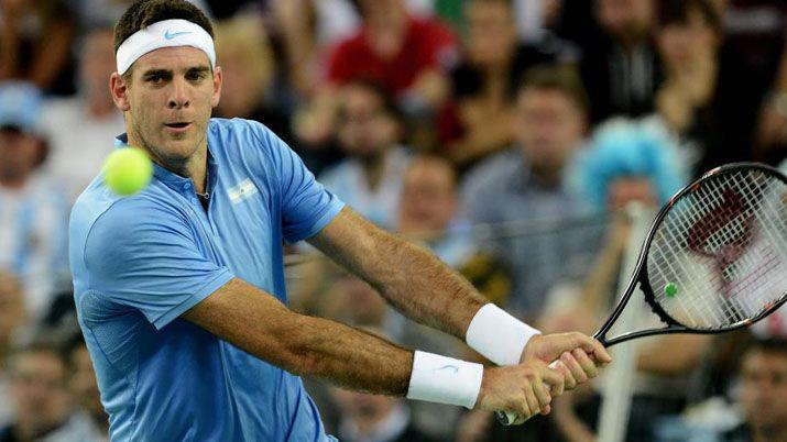 Del Potro le ganoacute a Ivo Karlovic e igualoacute la serie