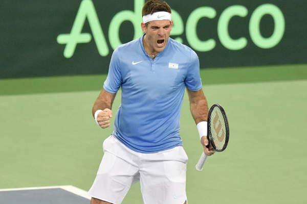 Del Potro le devolvioacute la ilusioacuten a la Argentina