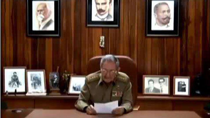 Rauacutel Castro confirmoacute la muerte de Fidel