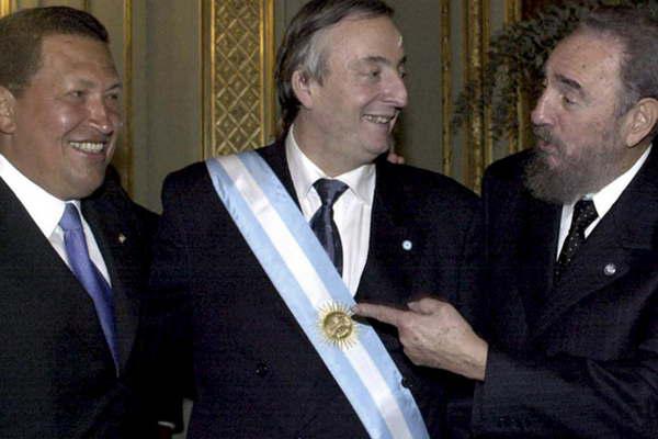 Fidel Castro estuvo cuatro  veces en la Argentina pero  nunca como visita de Estado
