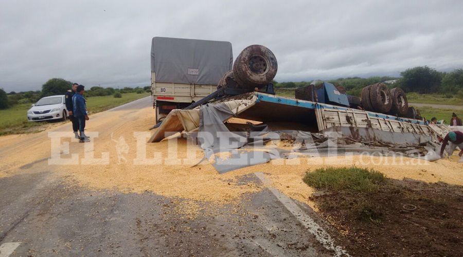 Nuevo vuelco sobre Ruta 34