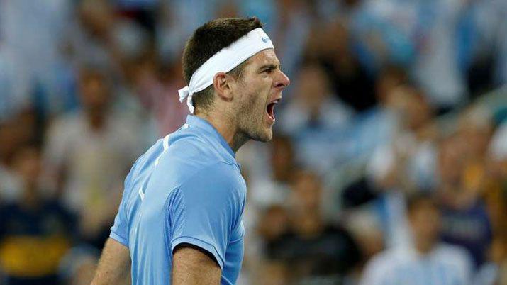 Del Potro remontoacute dos sets le ganoacute a Cilic y empatoacute la serie