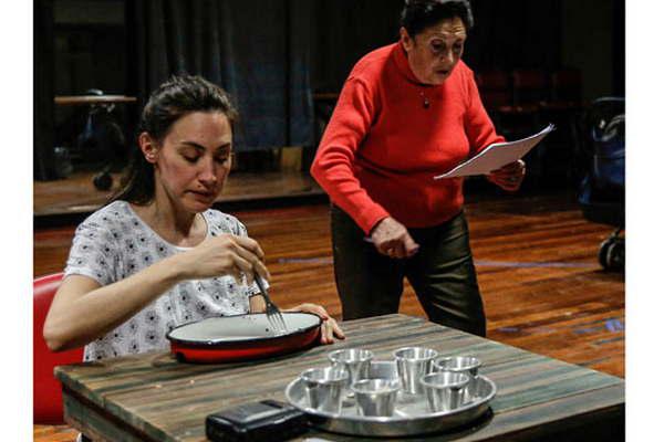 Esperando la carroza en el Auditorium 