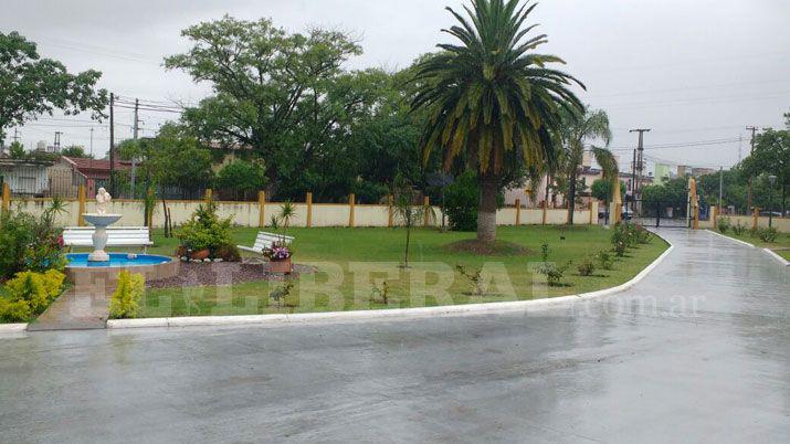 Llueve intensamente en Las Termas