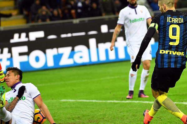 Icardi marcoacute un doblete para la victoria del Inter 