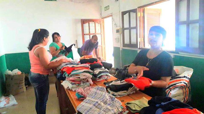 Tras la lluvia pueblos vecinos se solidarizan con San Pedro de Guasayaacuten