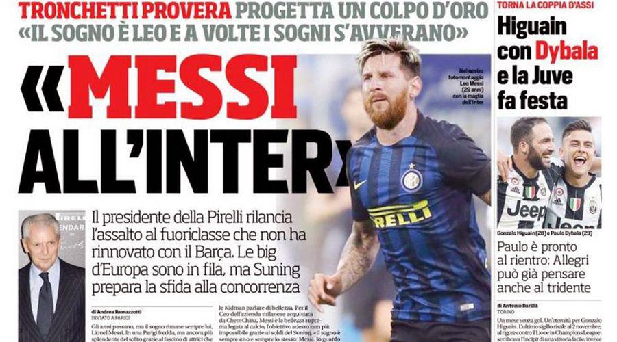 El Inter tiene un plan para fichar a Messi