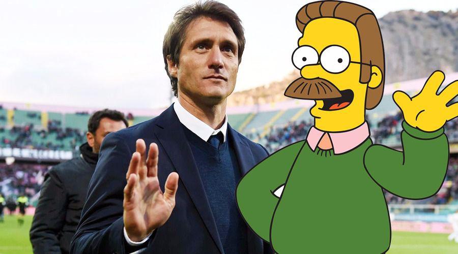 Osvaldo cruzó a los Barros Schelotto y los comparó con Ned Flanders