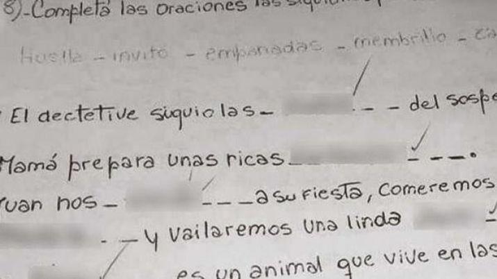 Repercusioacuten nacional por el error de docente santiaguentildea