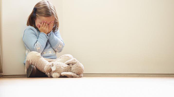 La nena sufrió una crisis de nervios al ver a su padre