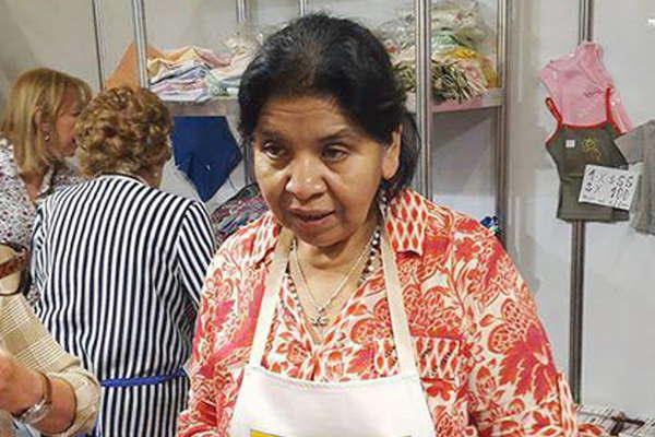 Margarita Barrientos llegoacute a Antildeatuya para supervisar el nuevo comedor hogar