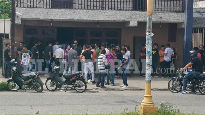 Profundo dolor en la despedida