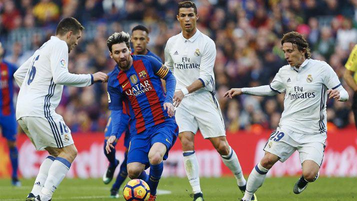 Barcelona y Real Madrid empataron en el claacutesico