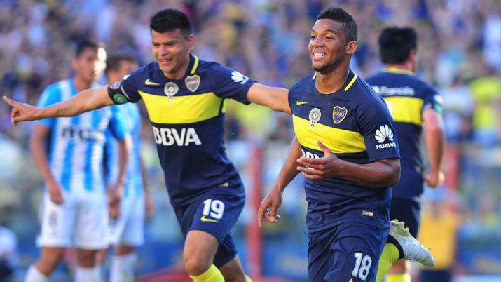 Boca le ganoacute a Racing y se acerca a la cima