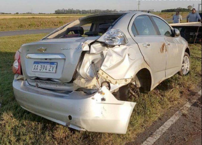 El hijo del juez Ricardo Lorenzetti volcoacute con su auto en Santa Fe