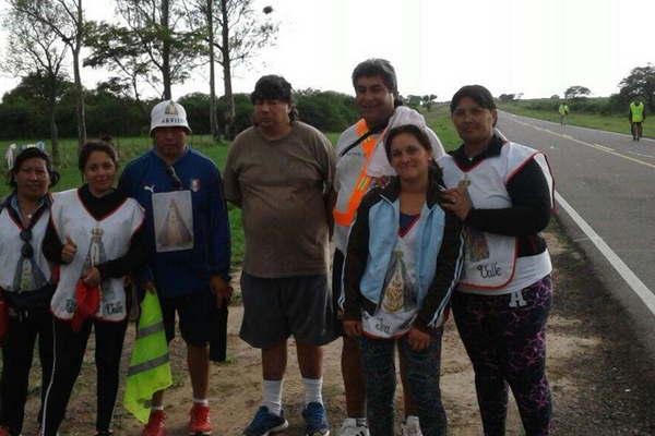 Iluminado por la Virgen del Valle un devoto no vidente peregrina para participar de la fiesta