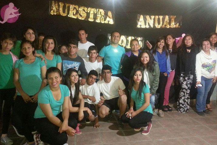 Interesante muestra de gimnasia y proyectos productivos