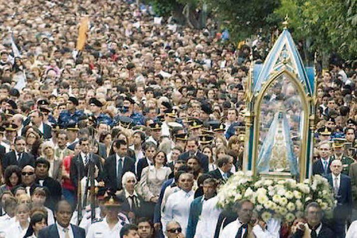 Las decenas de estafados buscaban llegar a Catamarca para la tradicional festividad de la Virgen del Valle Foto archivo