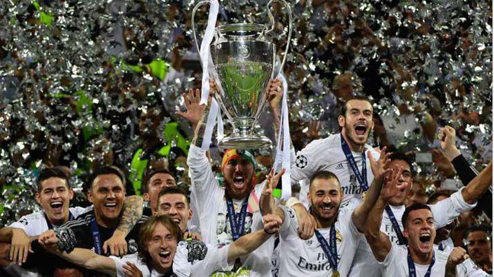 Real Madrid campeón vigente formar parte del segundo grupo