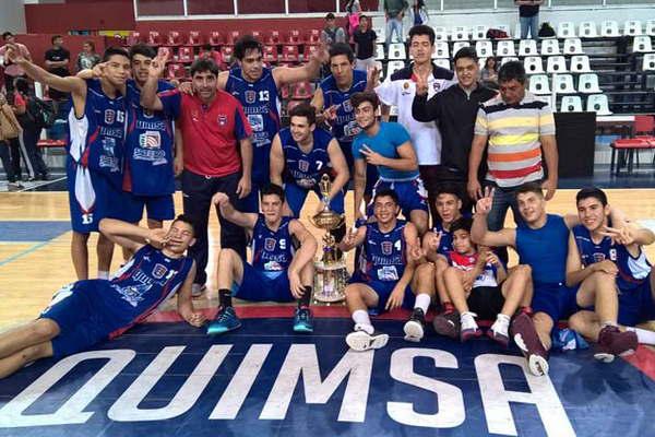 Quimsa se consagroacute campeoacuten de Cadetes en el Ciudad