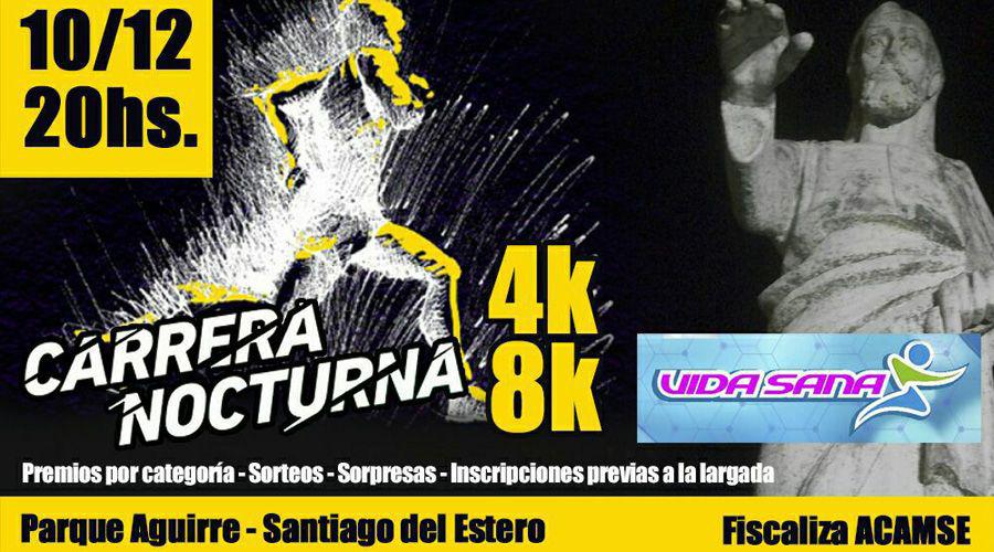 Se viene mantildeana la Carrera Nocturna en Santiago