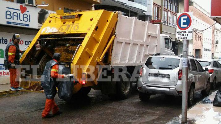 A pesar de la lluvia los residuos se levantan en ciudad Capital