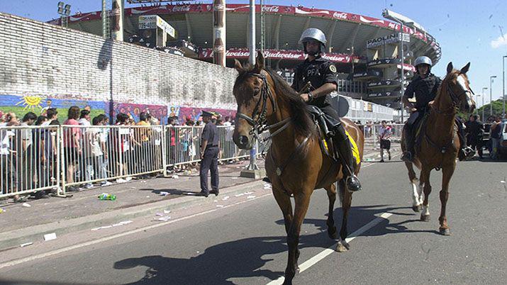 Mega-operativo de seguridad para el superclsico 