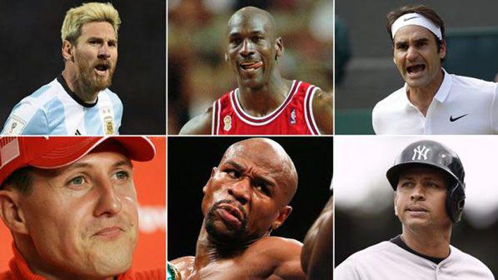 Messi entre los deportistas ms ricos del mundo