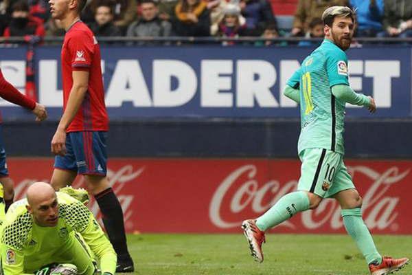 Doblete de Lionel Messi en la victoria del Barcelona 