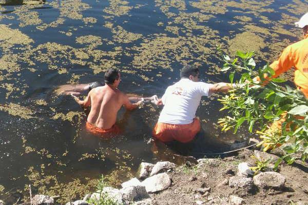Hallan a un estudiante adolescente flotando en el dique de Villa La Punta