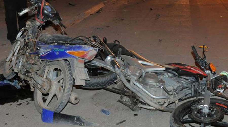 Una joven motociclista sufrioacute heridas graves tras un choque