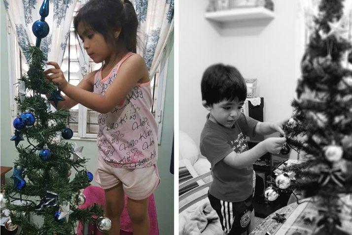 Los santiaguentildeos comparten sus fotos navidentildeas con EL LIBERAL