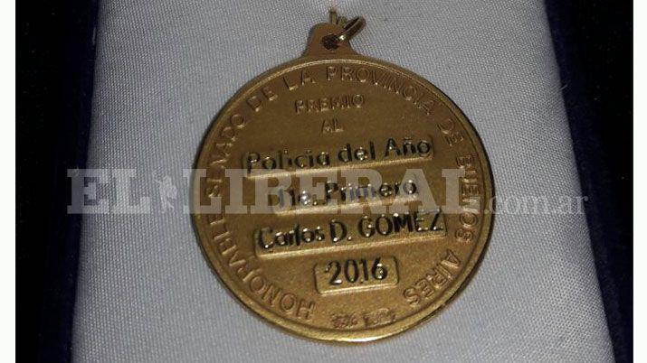 La fotografía fue enviada por Gómez a EL LIBERAL