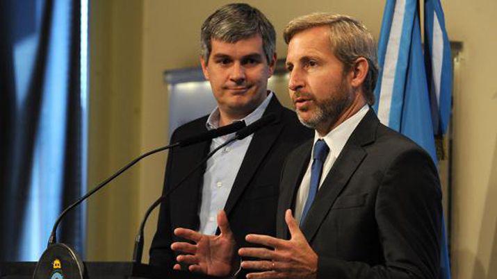 Marcos Peña y Rogelio Frigerio