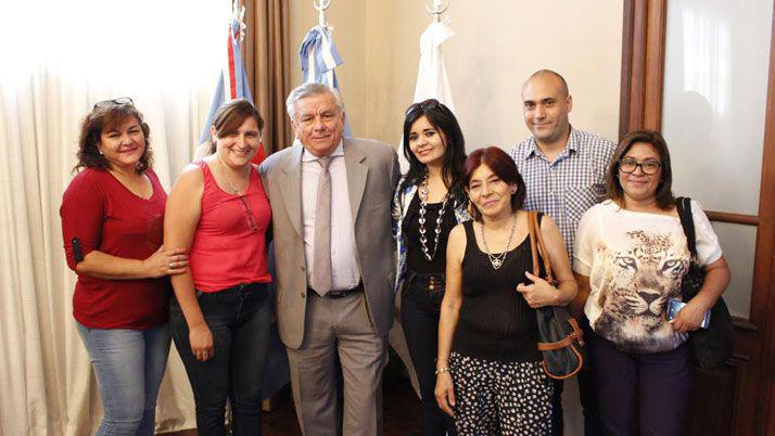 Infante recibioacute a la ONG Senderos de Esperanza