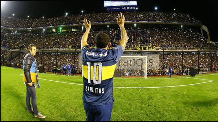 Este domingo podría ser el ltimo partido de Tévez con la camiseta de Boca