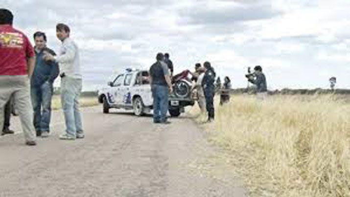 Un herido tras violento accidente entre moto y camioneta en Los Juries