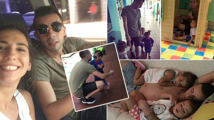 Video- el tierno reencuentro de Matiacuteas Defederico con sus tres hijas