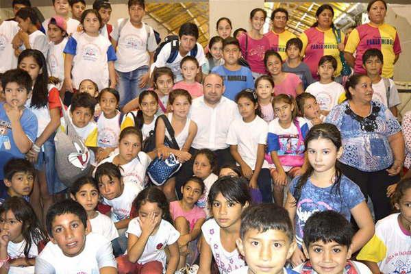 Con 200 chicos se dio inicio a la colonia de vacaciones municipal