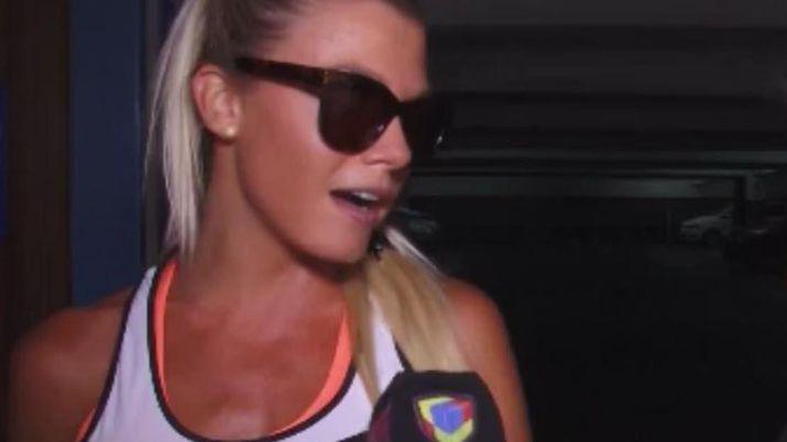 Ex bailarina de Showmatch confirmoacute su relacioacuten con Daniel Scioli