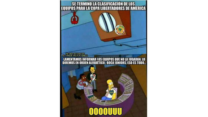 Lluvia de memes contra Boca tras el sorteo de la Libertadores